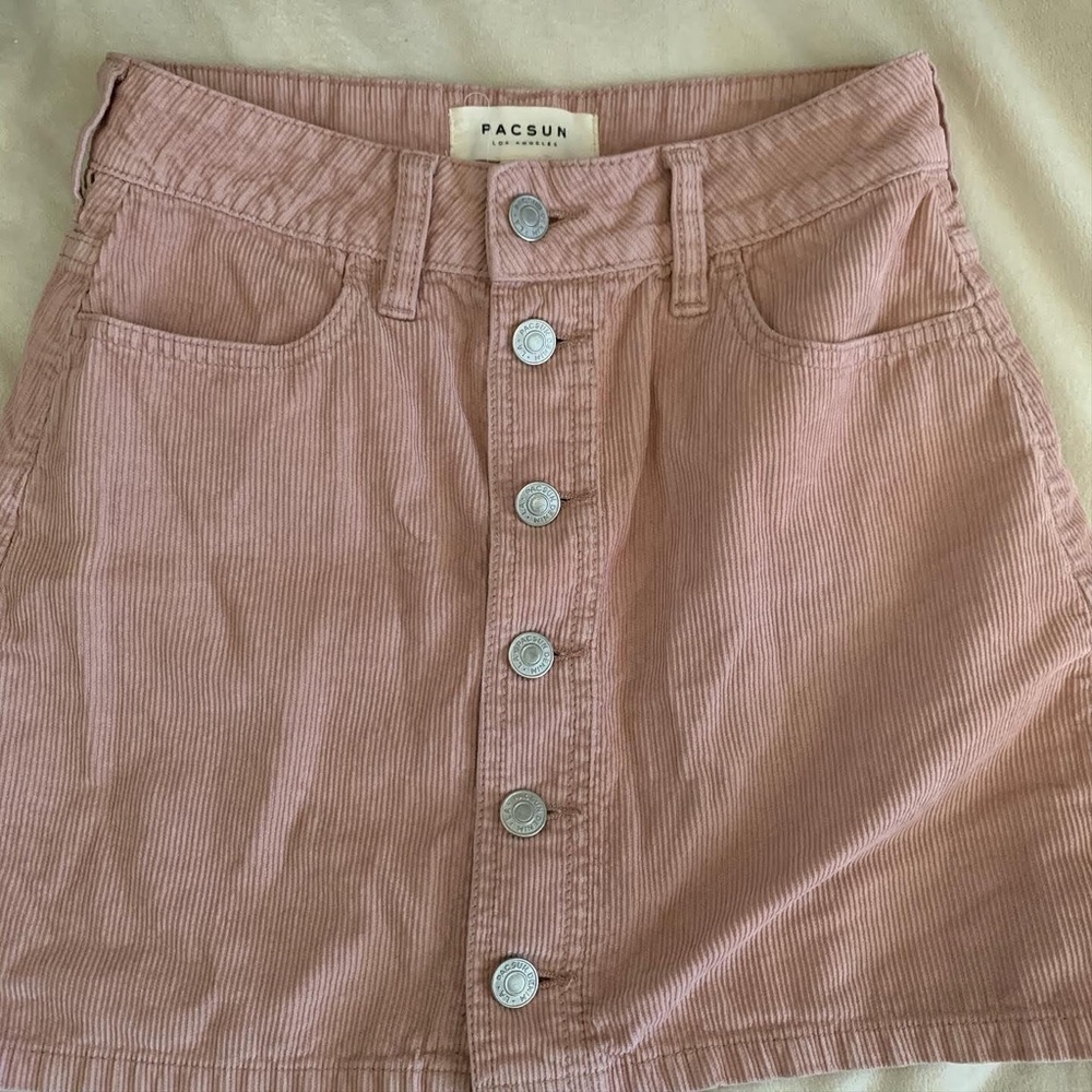 Corduroy skirt
